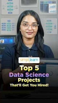Data Science Projects For Resume 2026 | Data Science Projects to Land a Job ⚡#shorts #simplilearn