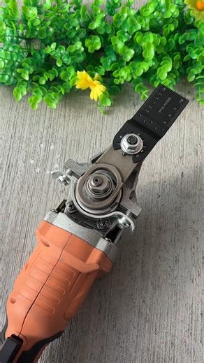 An angle grinder instantly transforms into a multi-tool" #share #greattools #powertools #shortsfeed