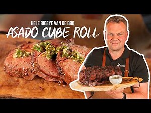 I Smoked a WHOLE RIBEYE on the BBQ! | Asado Ribeye BBQ Recipe