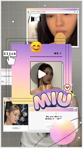 ME:I on Instagram: "⇱ Click!! ⸝⋆꙳‧⁺ ❬ #MIU ❭ Introduction Movie ⢀⢀⢀⢀⢄⢄⢄✧ #櫻井美羽 #미우 #ME_I_MIRAI #ME_I_Click #ME_I #ミーアイ #미아이"