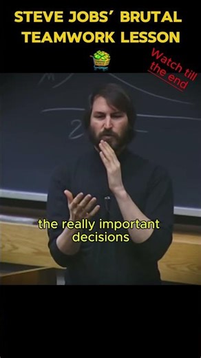 Steve Jobs’ Brutal Teamwork Lesson