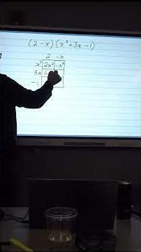 How to Multiply a Binomial by a Trinomial with the Punnett Square #maths #algebra #education