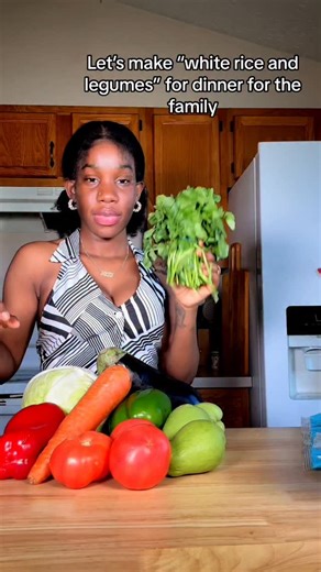 Let’s make white rice and legumes for dinner for the family #haitian #haitiantiktok #fypシ❤️💞❤️ | Discover Haitian Cuisine