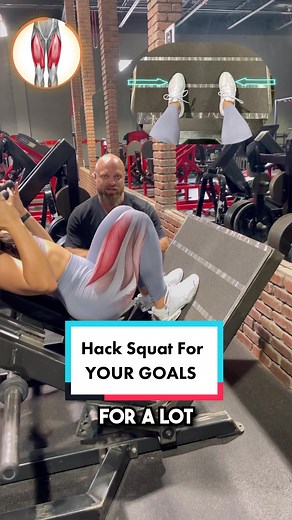 By making adjustments to the movements you’re already doing you can make your program just a little more precise for your own goals. It’s important to note that any of these styles you’ll be working all the muscles mentioned you just add some extra emphasis to the target muscles. Push the intensity, eat for growth, and get my Glute gladiator program to get alllll the gains #squat #hacksquat #glutes #legworkout #fitnesstips #fitnessmodel #fitgirl #legs