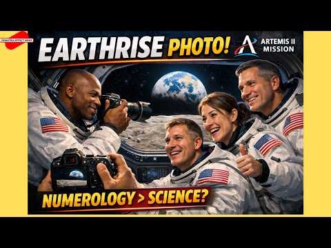 Artemis II’s ‘Earthset’ photo - Is numerology more important than science, Professor Dave Explains?