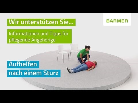 Aufhelfen nach einem Sturz
