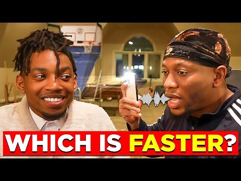 Is The Speed Of Light Faster Than Sound? | Zias & B Lou Test Theories!