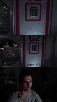 The lamps are hanging in the air without a train car 🐞 #alienisolation #bug #last_student #games