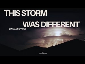 Massive Storm Rolling In — Lightning & Clouds Time-lapse (Must Watch!) #cinematic