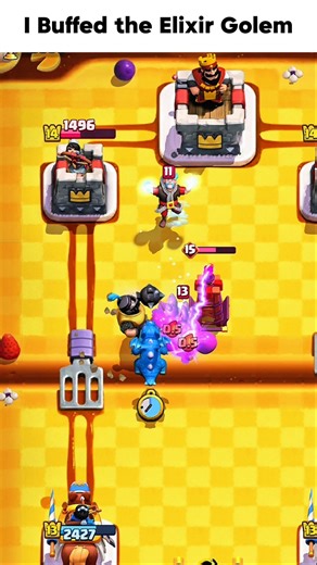 0 IQ Play in Clash Royale History💥 #youtubeshorts #gameplay #ytshorts #clashroyale #megaknight