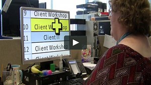 Leanne Clough illustrates the benefits of Zoomtext