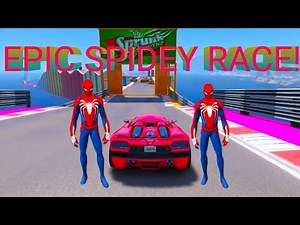 SPIDER-MAN RACE CHALLENGE! ULTIMATE SPEED RUN GAME