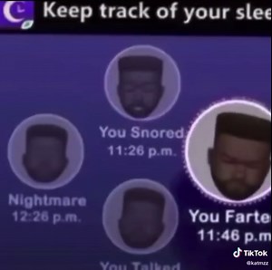 #funny #sleep #fart #meme #app #fyp #foryoupage | keep track of your sleep