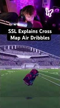 How to Cross Map Air Dribble in Rocket League #rocketleague #rl #doublerl #ssl #tutorial l