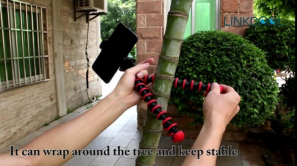 Phone Tripod, Linkcool Octopus Tripod with Wireless Remote Phone Holder Mount Use as iPhone Tripod, Cell Phone Tripod, Camera Tripod, Travel Tripod,Tabletop Tripod for iPhone Gopro