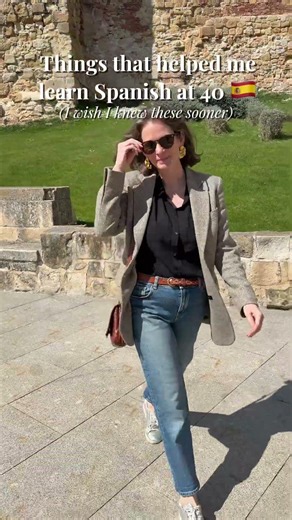 Things that helped me learn Spanish at 40 🇪🇸 #learningspanish #learnspanish #languagelearning