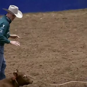 Tuf Cooper hustled in Austin to be the fastest cowboy of the night! 📍Community Coffee | CowboyChannel