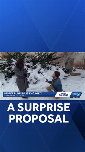 It was SO HARD keeping this secret, but we're so happy for our Pepper Purpura KCCI! 💕 What started as a normal assignment turned into a moment none of us will ever forget. Find the whole story of how we helped Pepper's fiancé surprise her: https://www.kcci.com/article/surprise-proposal-for-kcci-reporter-pepper-purpura/69666999 | KCCI