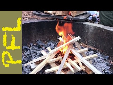 How to Build a Camp Fire | Quick and Simple