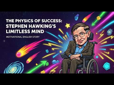 English Listening Practice: Stephen Hawking’s Limitless Mind and the Physics of Success