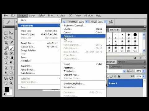 Photoshop Tricks : How to Make Brushes in Photoshop CS2