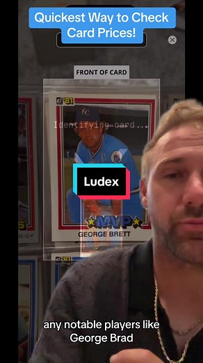 how to see what your sports cards are worth! #sportscards #greenscreenvideo