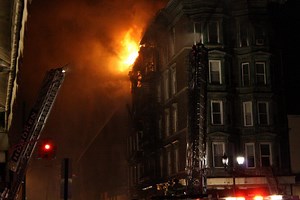 Four Alarm Fire Destroys 300 Washington St.