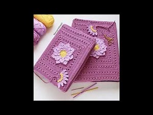 crochet tablet cover