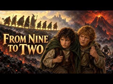 Frodo's Impossible Journey from the Shire to Mount Doom | LOTR Lore for Sleep
