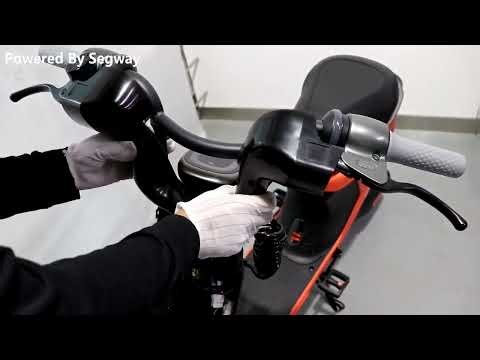 Segway C80 E-Moped - Drum Brake Line Repair Video