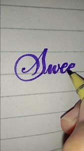 Beautiful Cursive Hand Lettering: Word Sweetheart 💖 #handwriting #calligraphy #Shorts