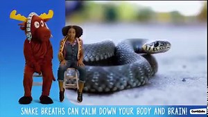 Stressed kiddos? Practice some super snake breaths  to calm down body and brain! #StressAwarenessMonth https://www.gonoodle.com/videos/lYVWAX/snake-breath | GoNoodle | Facebook