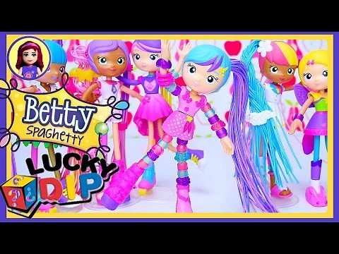 Betty Spaghetty Lucky Dip Build a Betty and Friends Mix & Match Review Build Silly Play - Kids Toys