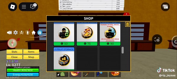 Blox Fruits: How to Reset Stats Easily