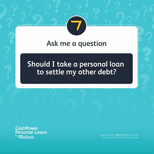 Many of our customers use a CashPower Personal Loan to clear outstanding debt. If you’re thinking about using an unsecured personal loan to settle yours, please do the maths and calculate the impact of the interest. To help assess whether it’s a good option for you - calculate what your repayments could be here » https://wesbank.co.za/home/wizard/personal-loan PLUS For a limited time, you could win a R5,000 fuel voucher! Ts&Cs apply. | WesBank