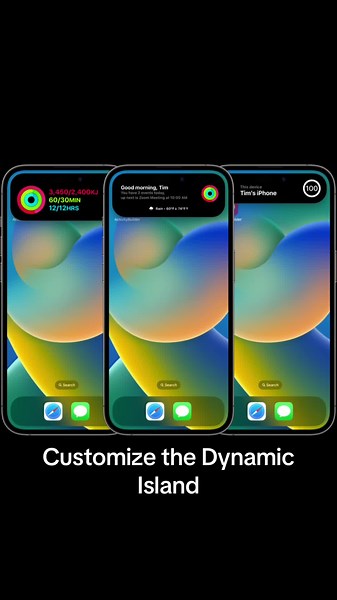 Customize the Dynamic Island on Your iPhone