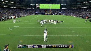 James Proche loses fumble on punt return inside Ravens' 10-yard line