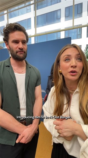 5.1K views · 27 reactions | Kaley Cuoco and Tom Bateman from Peacock TV's "Based On A True Story" share the first TV show they fell in love with, their favorite memory while filming, and which show they would like to see their characters "Ava Bartlett" and "Matt Pierce" in. 朗#BeyondtheScreen #TelevisionAcademy | Emmys / Television Academy | Facebook