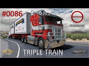 American Truck Simulator - #0086 B Triple Train