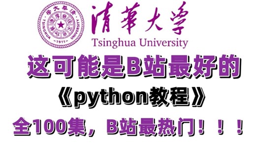 目前B站最完整的Python零基础入门全套教程，2025最新版！带你一周搞定全套Python，0基础小白看这套Python教程就够了！