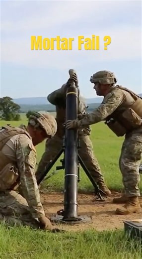 Mortar Fail? No, It’s Physics! #shorts #viral #trending #military