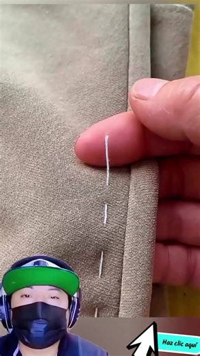 Truco de costura práctico y simple para tu día a día