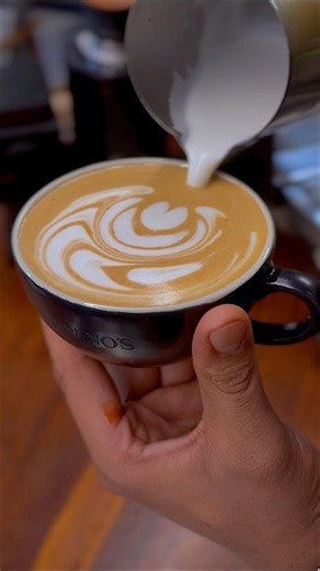 Better latte than never. #music #brewmaster2415 #brewedition #latteart #barista