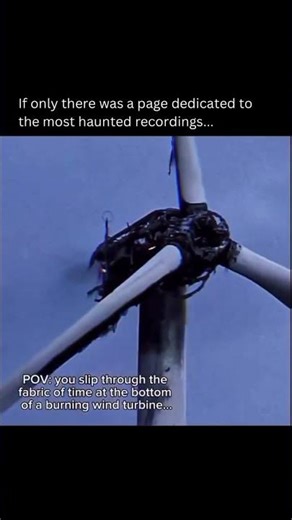 The Wind Turbine Disaster:Two Technicians Trapped 220 Feet Above the Flames#scary #mystery #accident