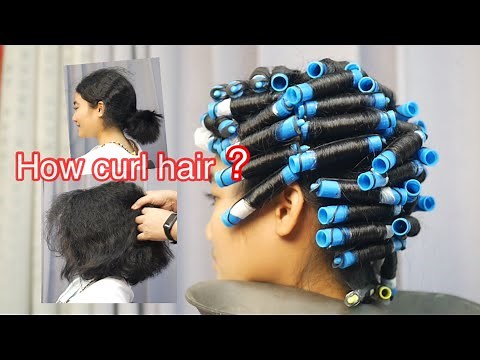 How beautiful curly hair..?3 ดัดผมหยิก เพราะผมหยิกมาก ให้ได้ลอนสวย เหมือนนางแบบ full video