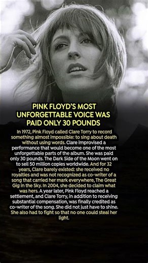 PINK FLOYD’S MOST UNFORGETTABLE VOICE WAS PAID ONLY 30 POUNDS