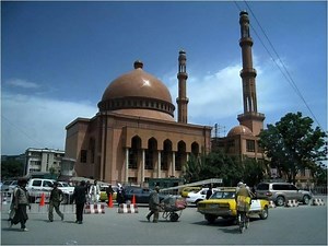 Abdul Rahman Mosque in Kabul, Afghanistan