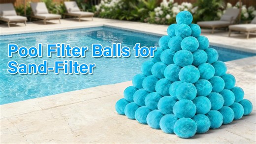 Watch Pool Filter Balls for Sand-Filter on Amazon Live
