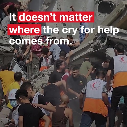 We're responding to the big emergencies like in Gaza, and the ones you may not see in the news. But we urgently need more donations to do this. Can you help people with a monthly donation? | British Red Cross