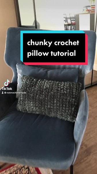Easy Crochet Cushion Tutorial for Beginners